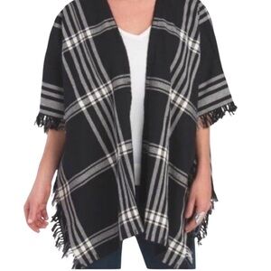 NWT! Rory Beca Nadine Open-front Poncho